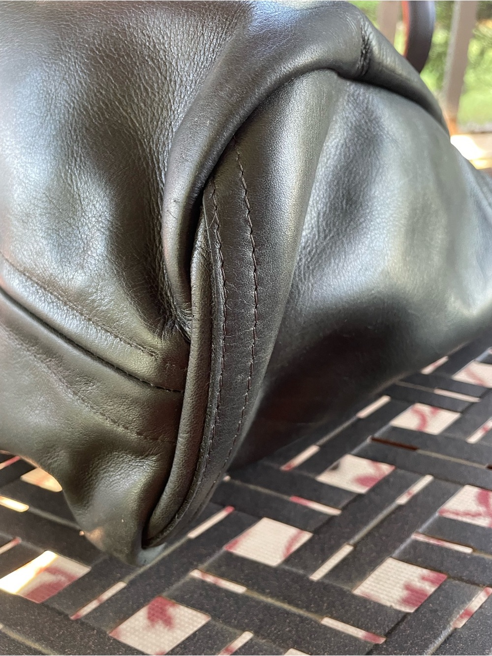 Rough and Tumble Large Minimal Tote Dark Gray EUC Made in USA - Picture 6 of 14